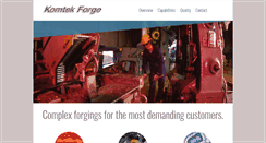 Desktop Screenshot of komtek.com